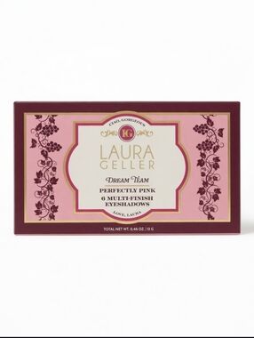 Laura Geller Perfectly Pink 6 Multi-Finish Eyeshadows Palette